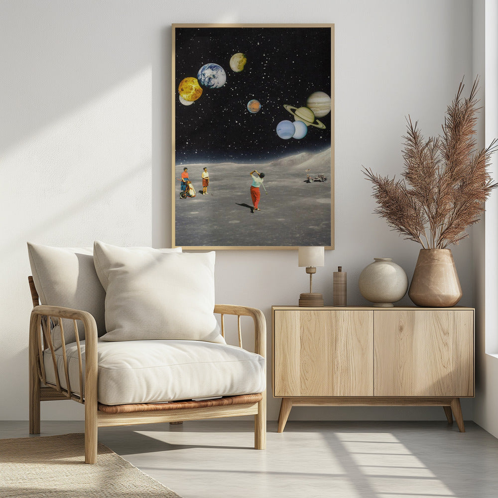 Weltraumgolf | Poster