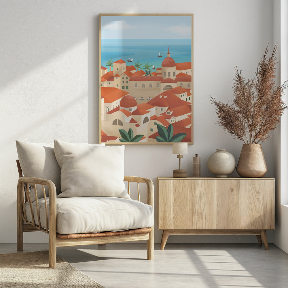 Dubrovnik Altstadt | Poster
