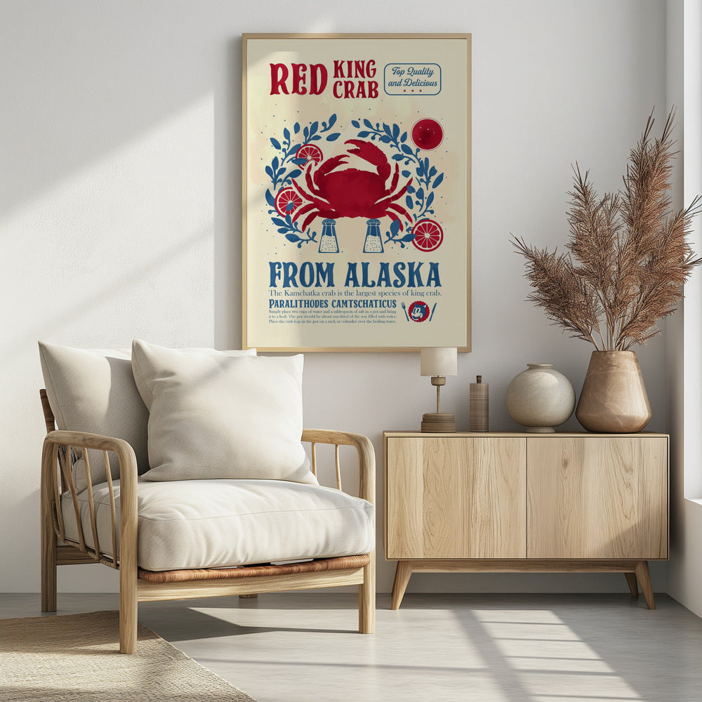 Krabbenküchendruck | Poster
