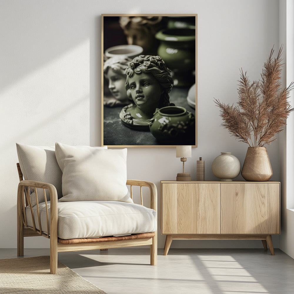 Smaragdgrüne Reflexionen | Poster