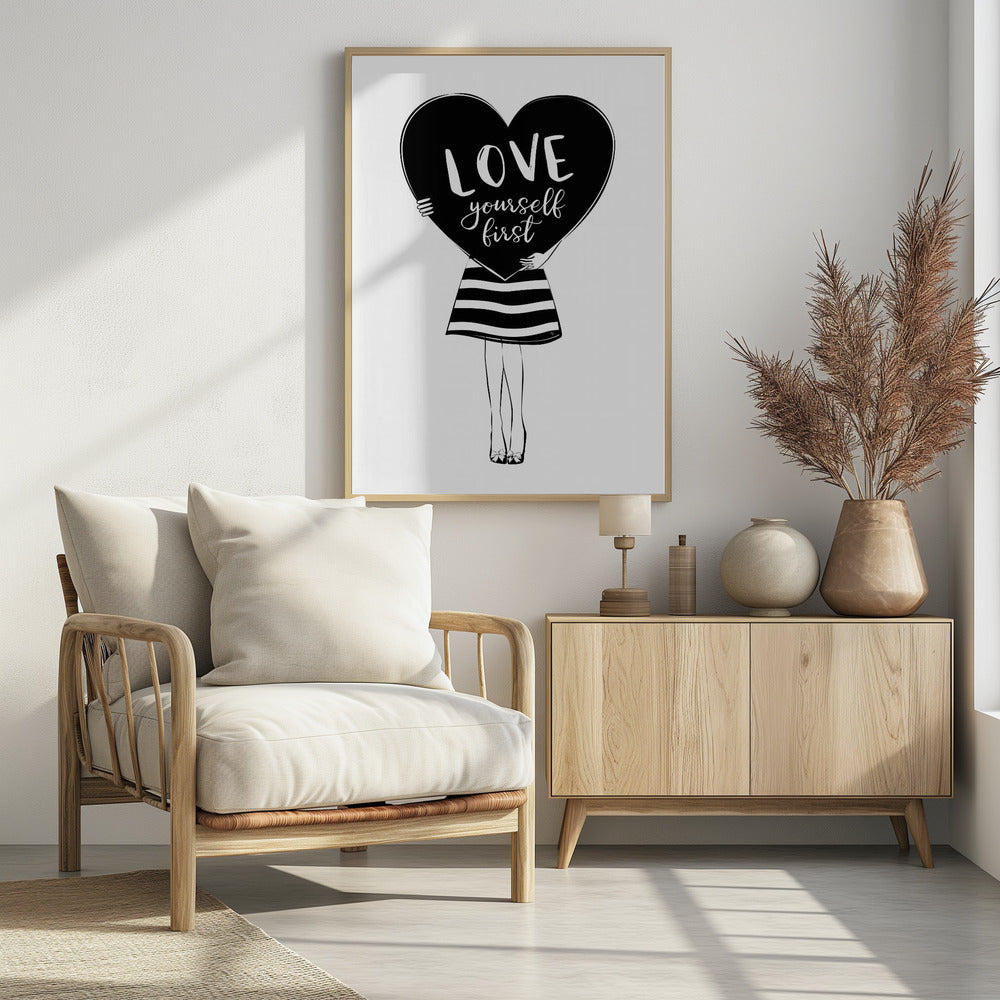 Liebe dich selbst | Poster