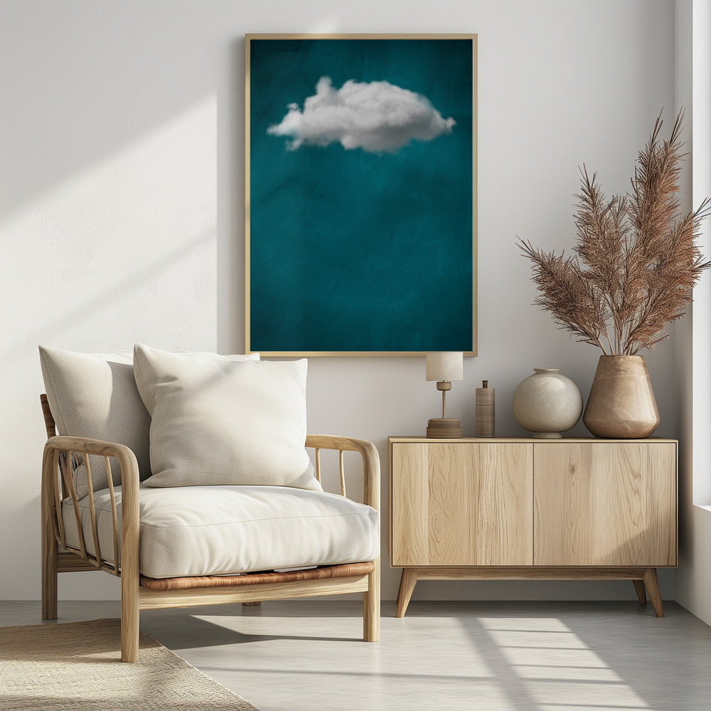 Blaugrüne Wolke Nr. 1 | Poster