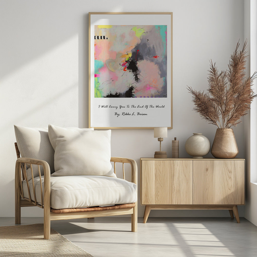 I Will Carry You To the End of the World | Poster