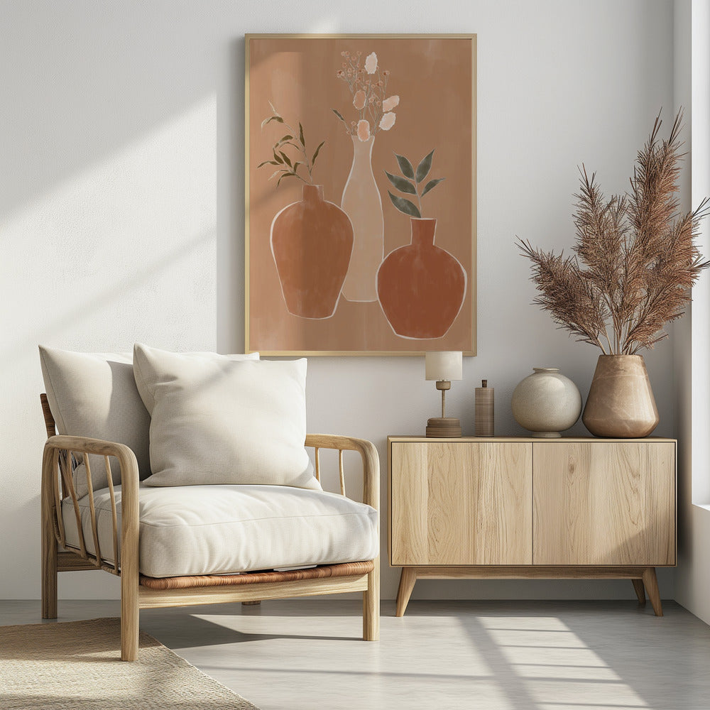 Blumenvasen-Set | Poster