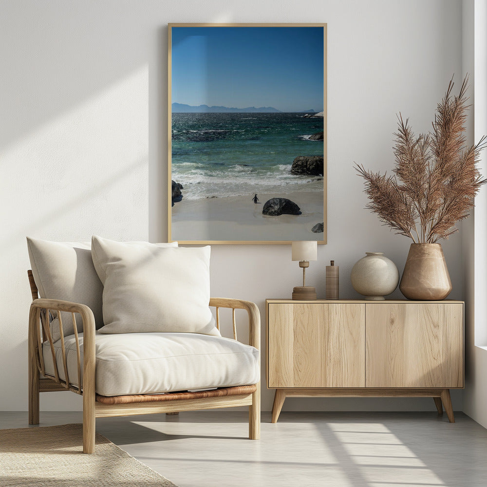 Pinguin-Strandspaziergang | Poster