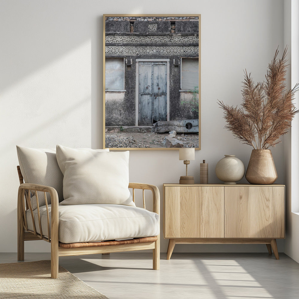 Verblasste Eleganz Tür | Poster