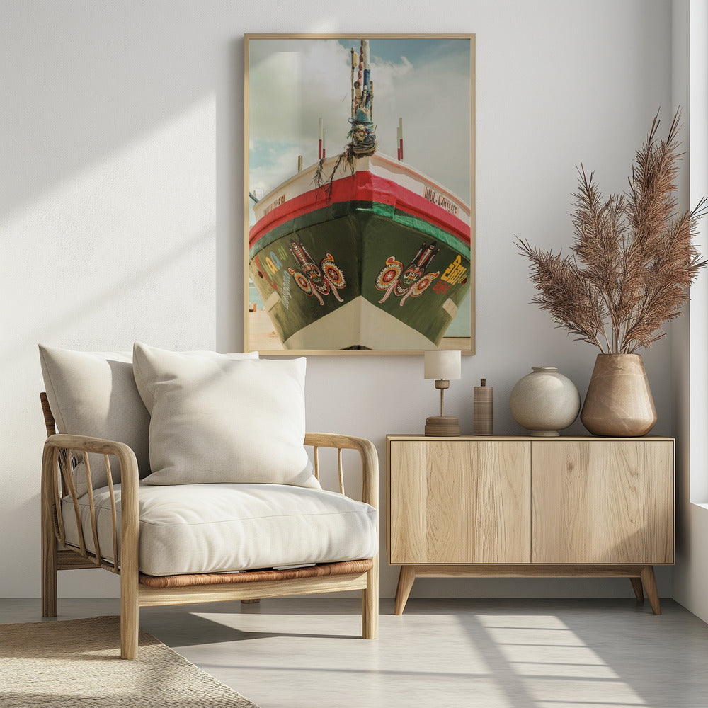 Lebendige Schiffsfront | Poster