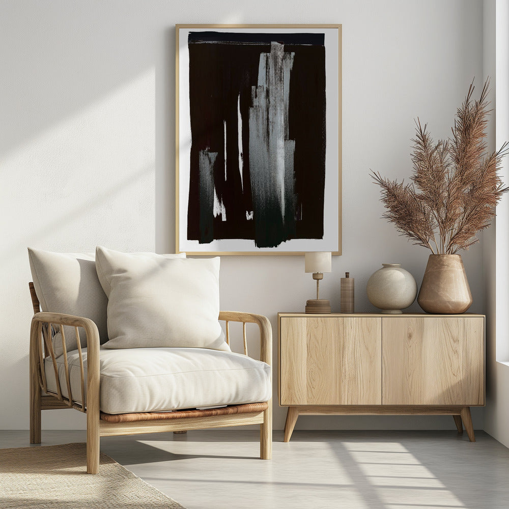 Monochrome Türme | Poster