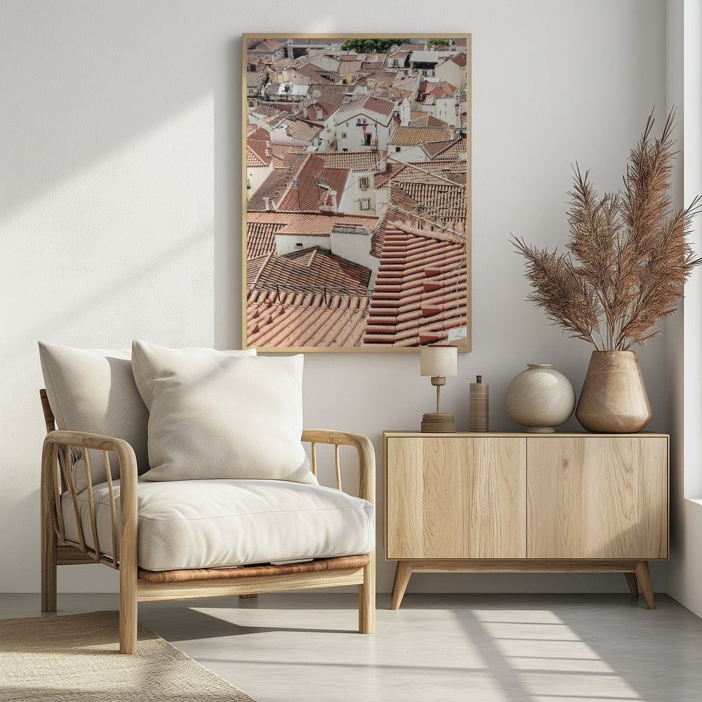 Terrakotta-Dächer | Poster