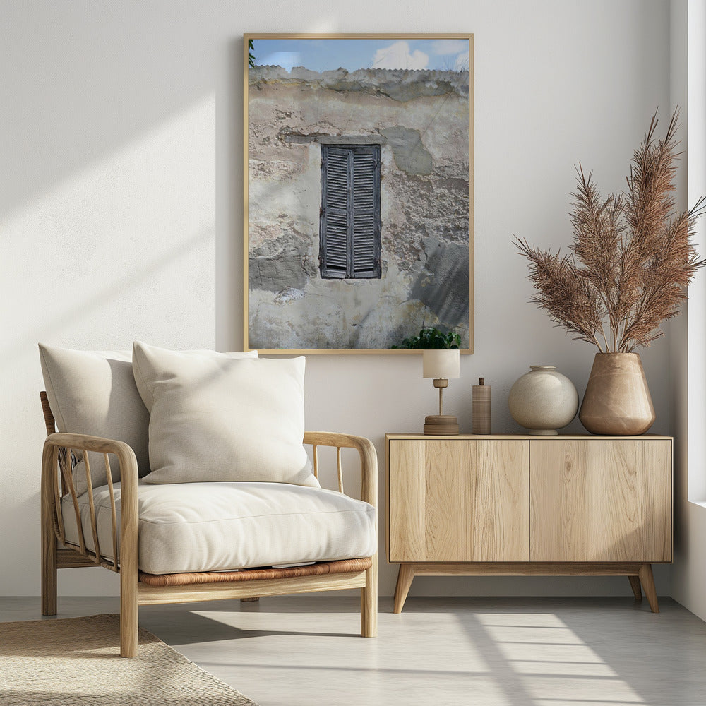 Verwitterte Fensterläden | Poster