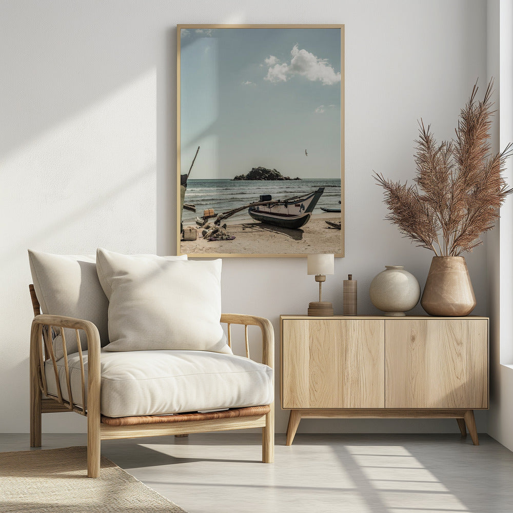 Gelassenheit am Meer | Poster