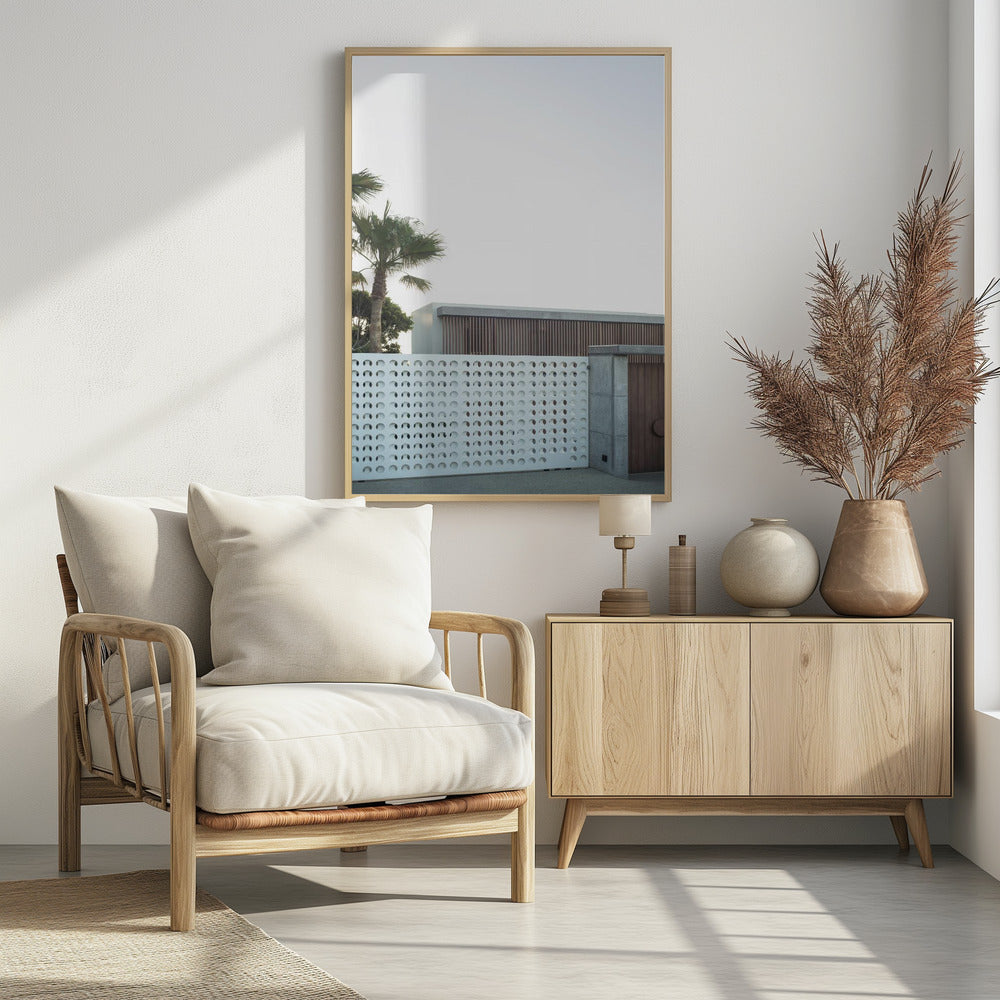 Moderne Oasenansicht | Poster