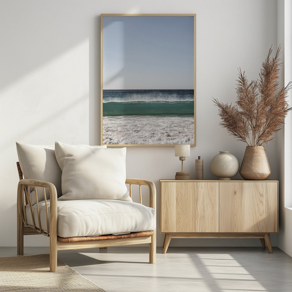 Ocean Landscape With Waves | Poster