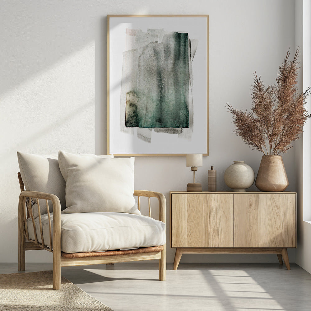 Abstraktes Aquarellgemälde | Poster