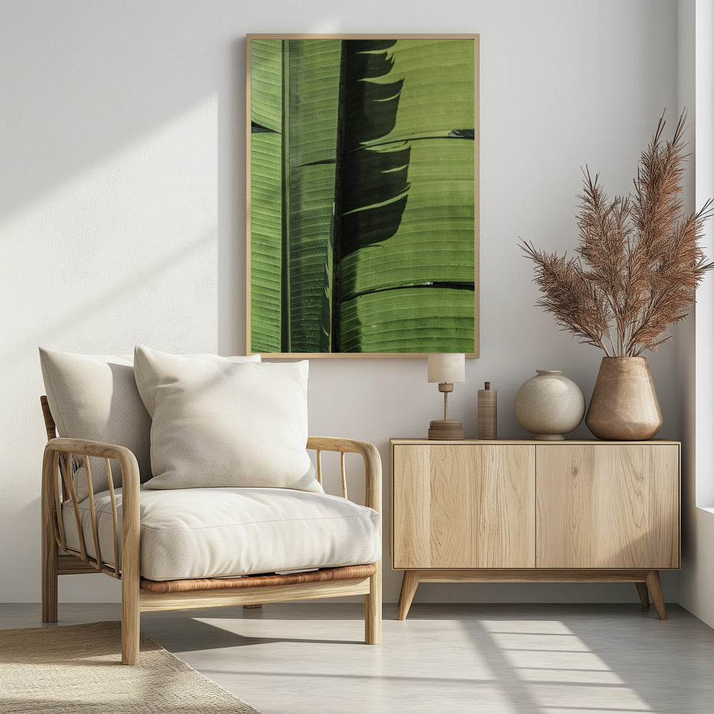 Tropical Banana Leaves | Poster