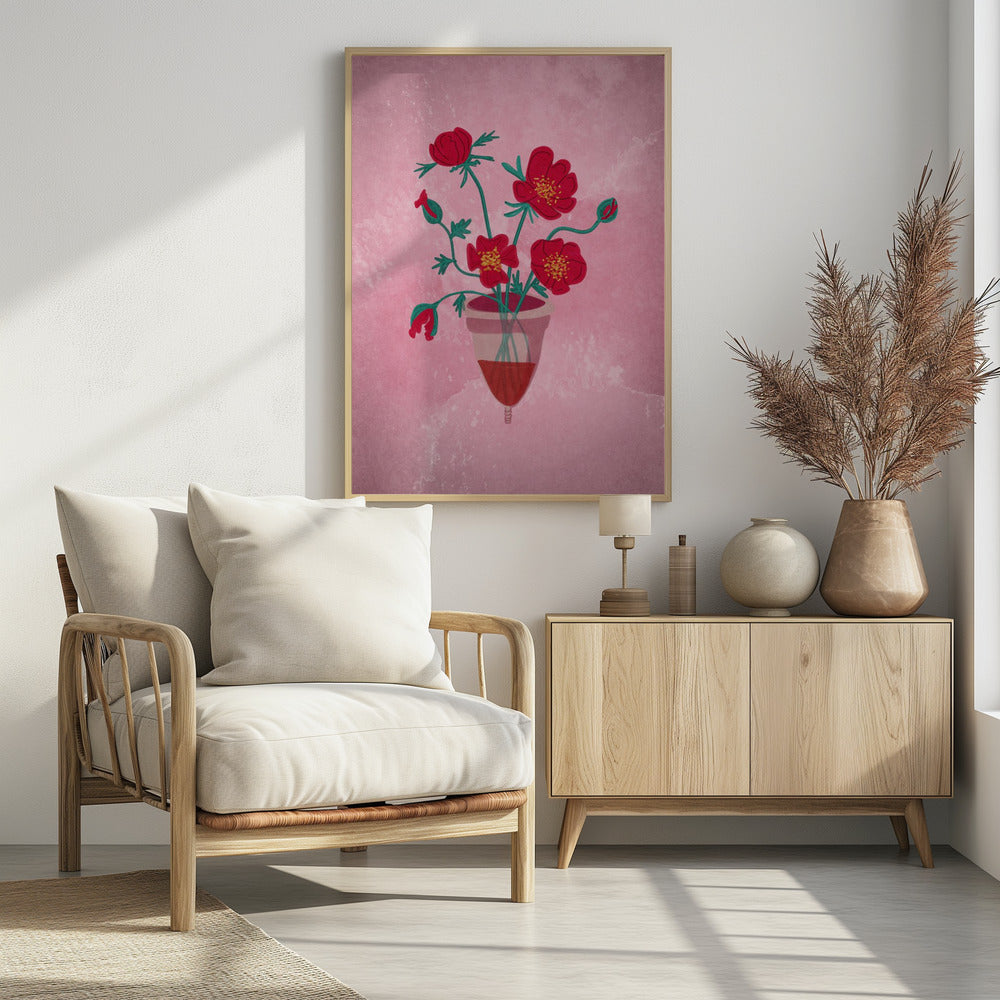 Tasse Blumen | Poster