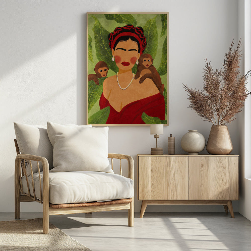 Frida und die Affen | Poster