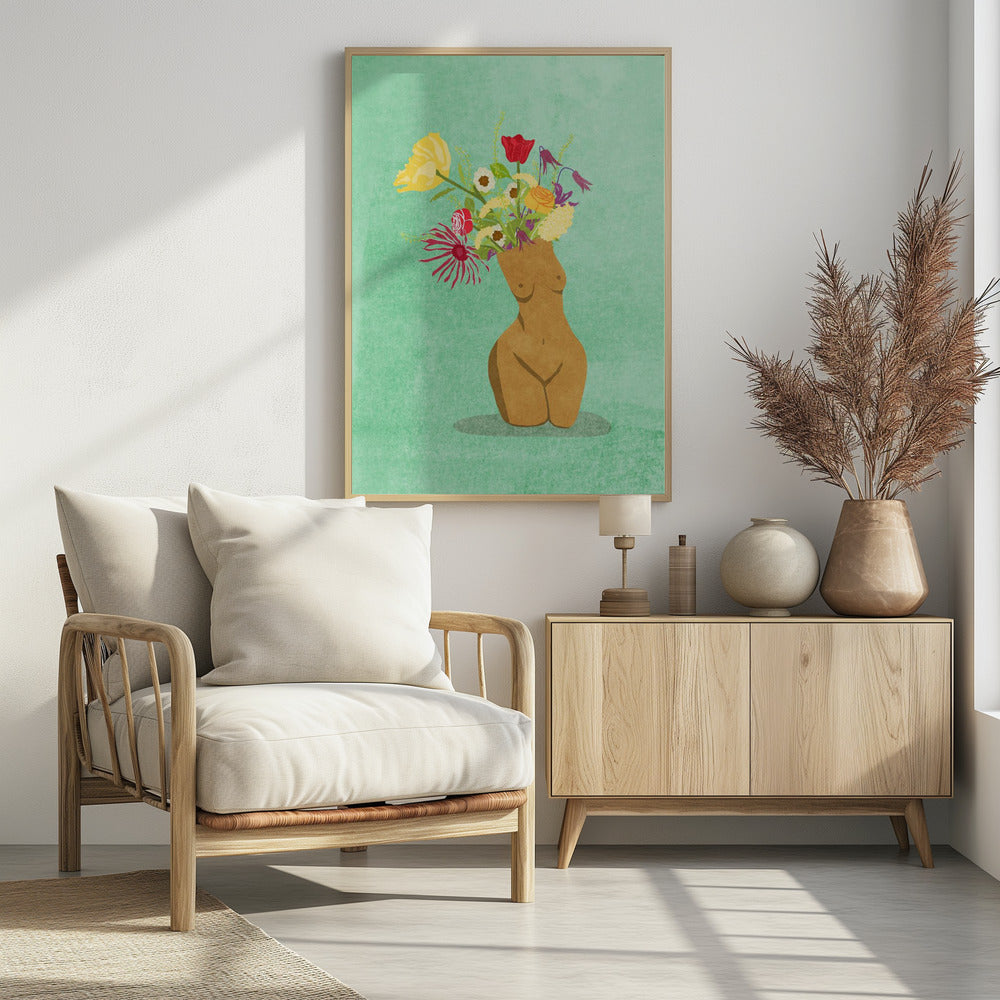 Ich bin eine Wildblume | Poster