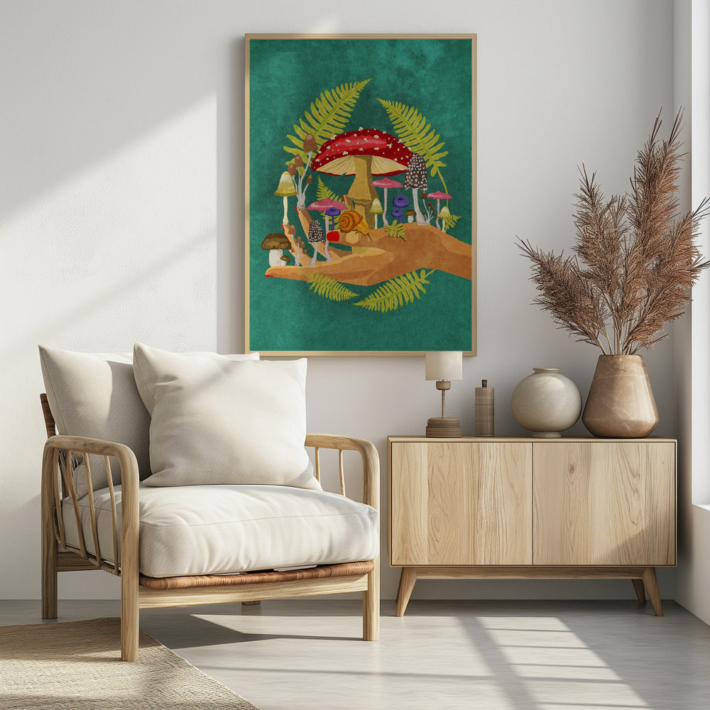 Mein Pilzkosmos | Poster