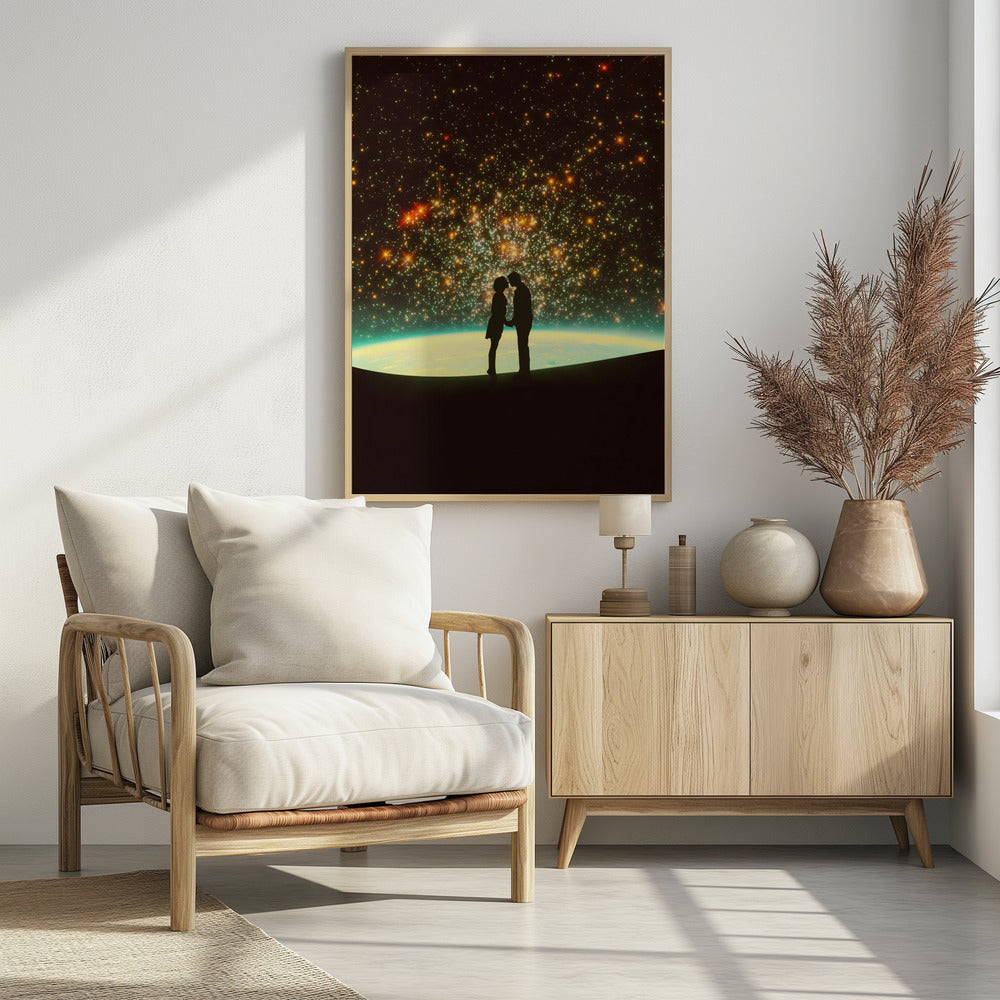 Ein kosmischer Kuss | Poster