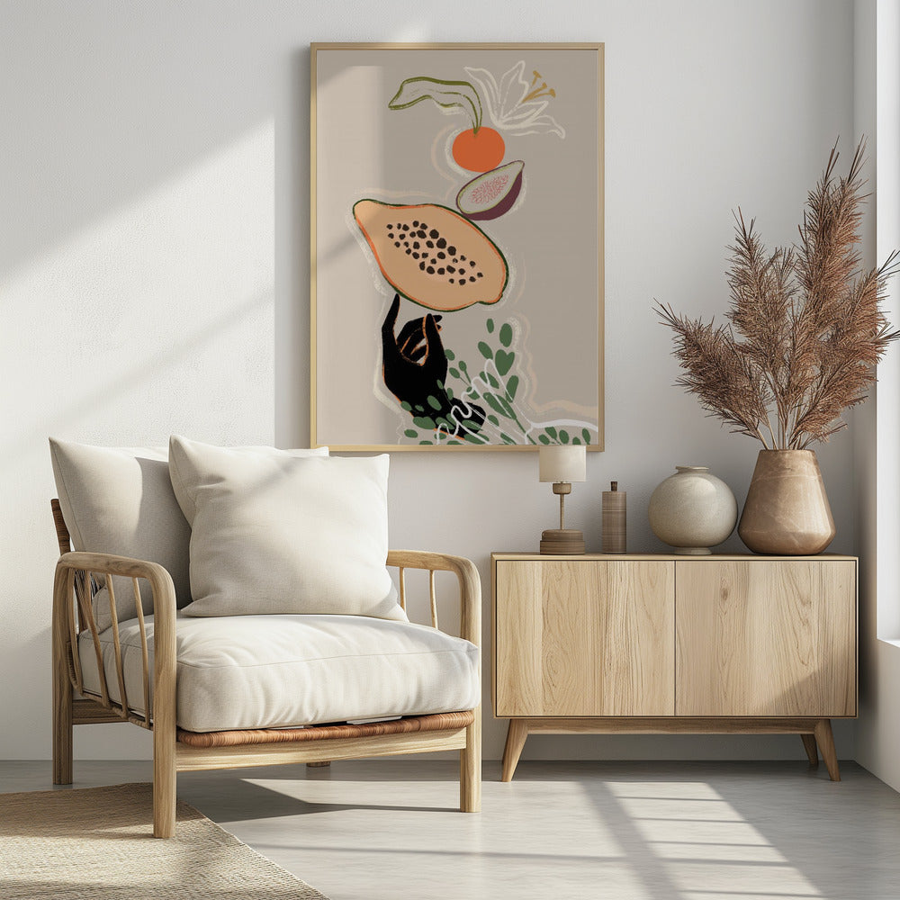 Ausbalancierende Früchte | Poster