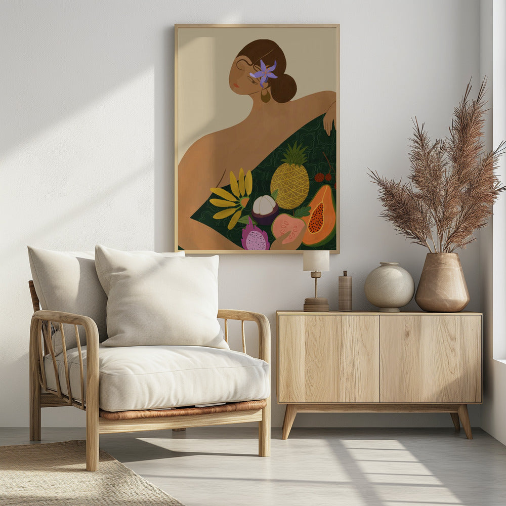 Obstverkäufer | Poster