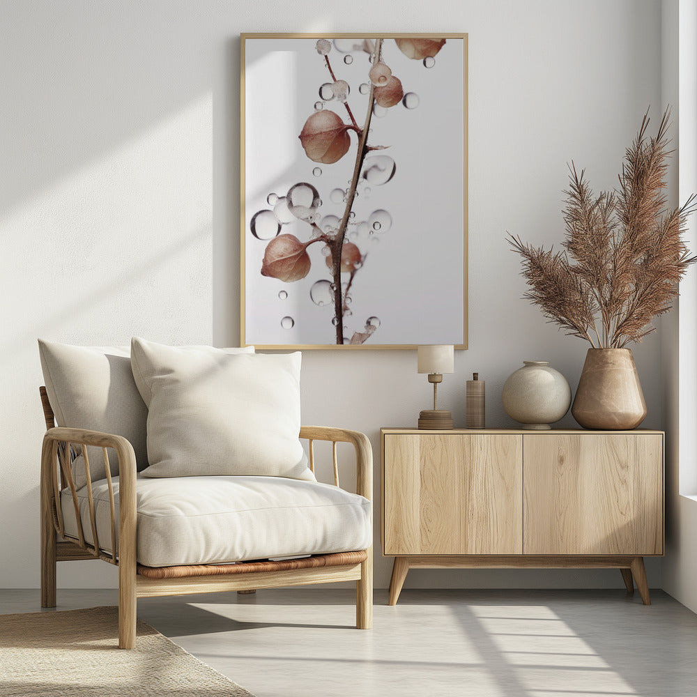 Blasen und Blüten | Poster