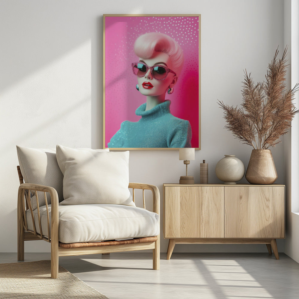 Retro Glamour Shine | Poster