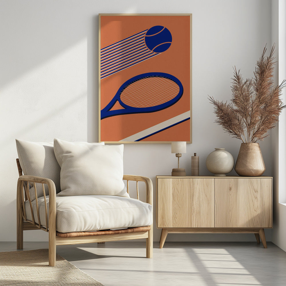 Tennis 80er | Poster