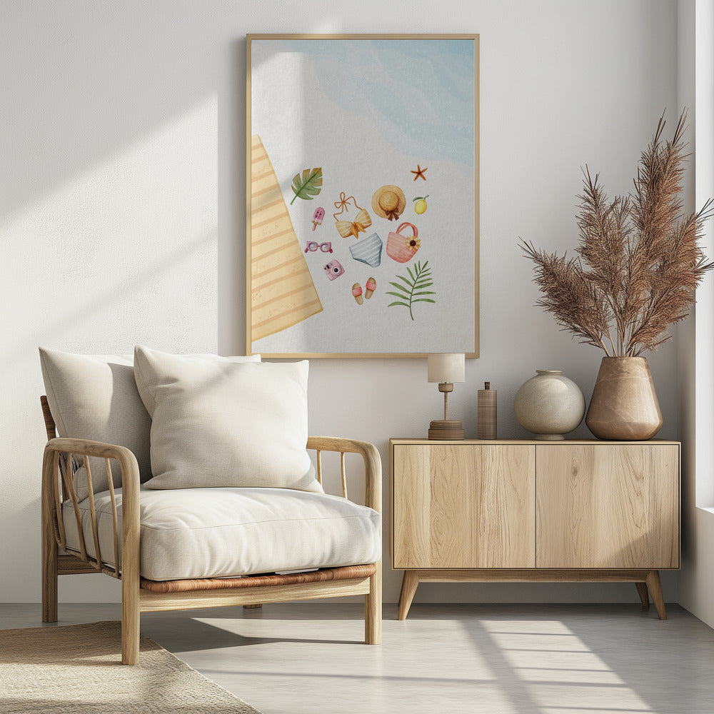 Coole Sommerbademode | Poster