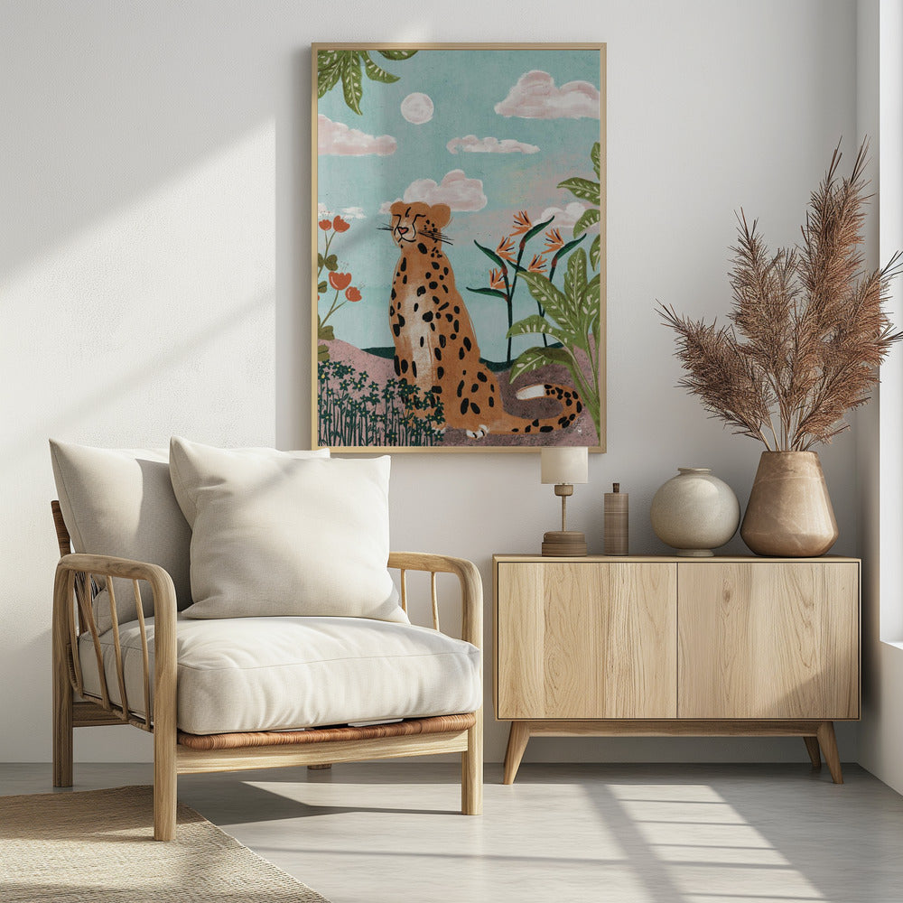 Leopard im Dschungel Erum Khalili.png | Poster