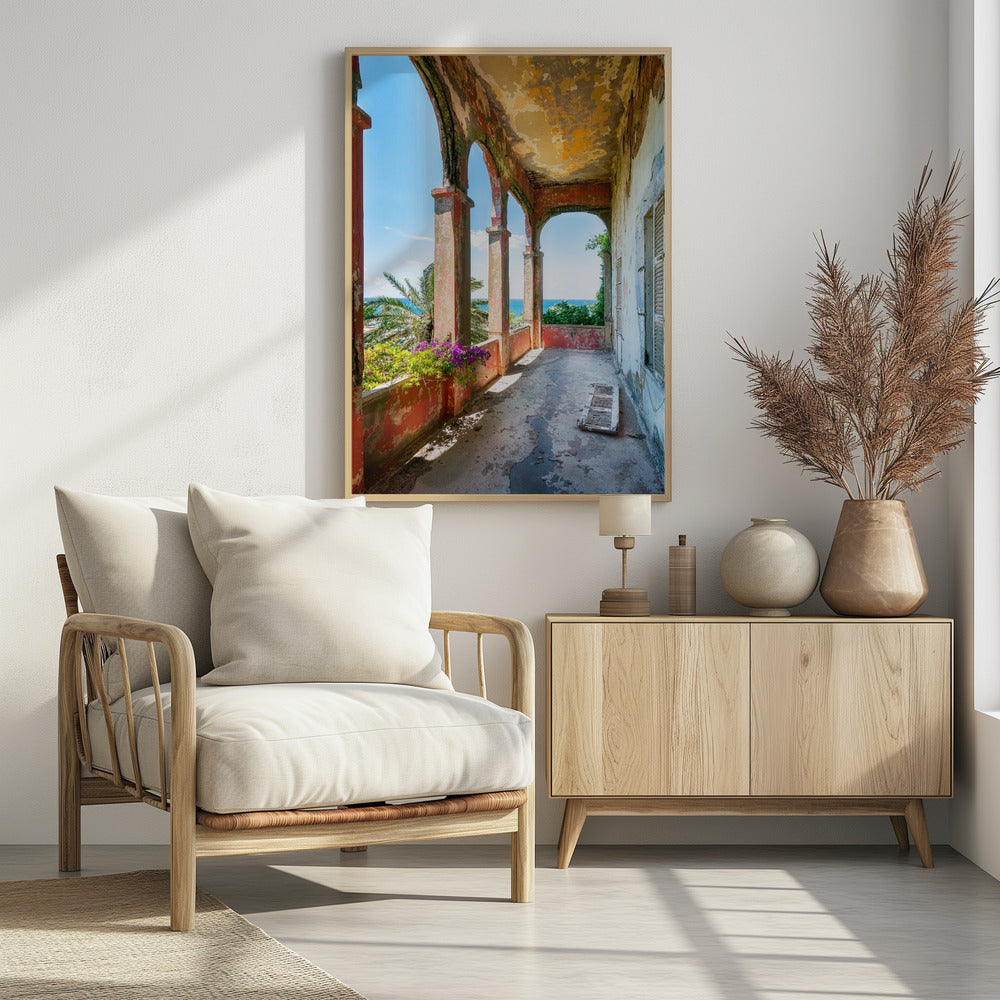 Tropischer Balkon | Poster