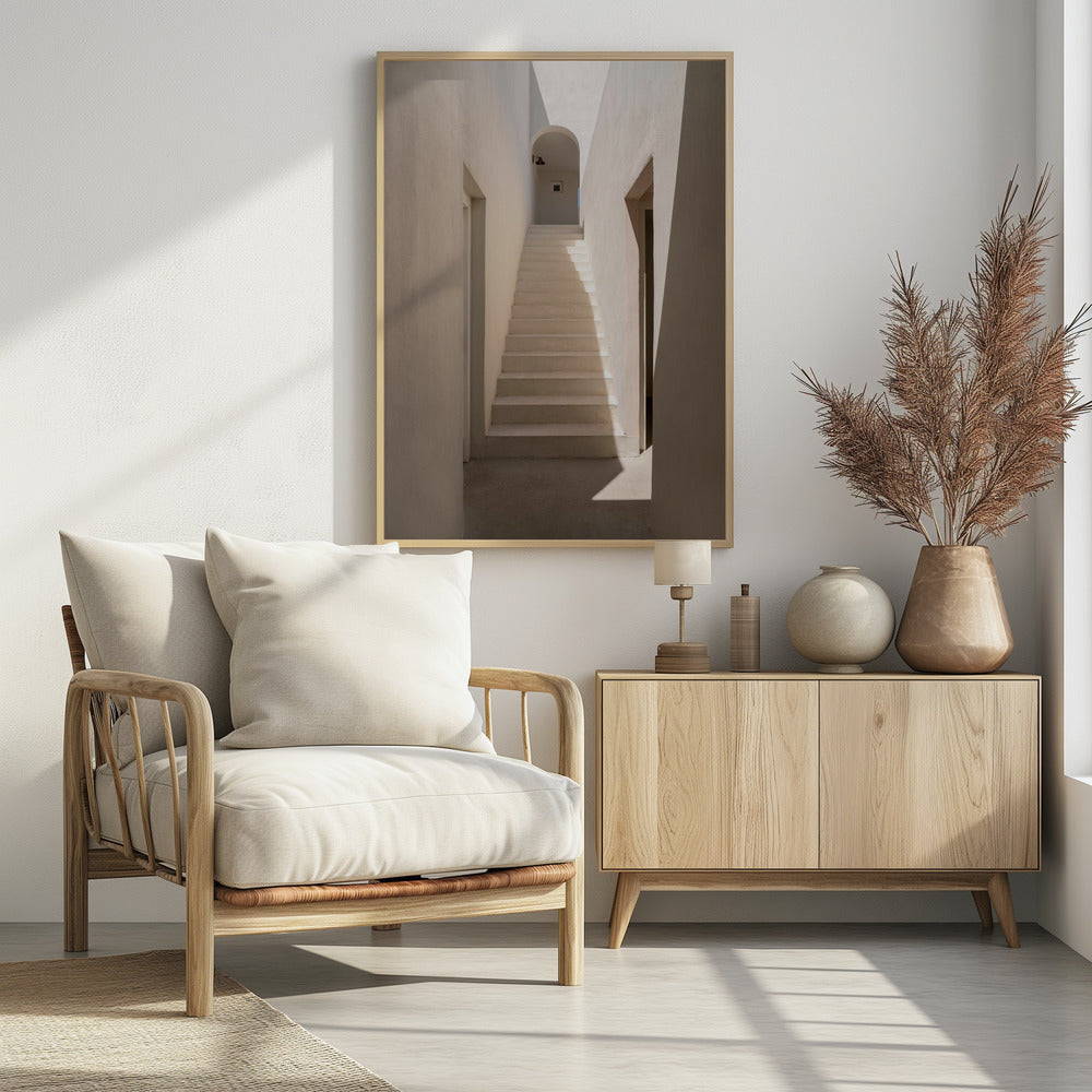 Treppe zum Licht | Poster