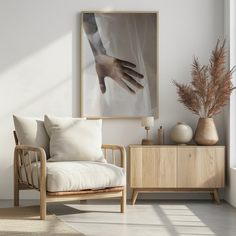 Hand durch Sheer | Poster