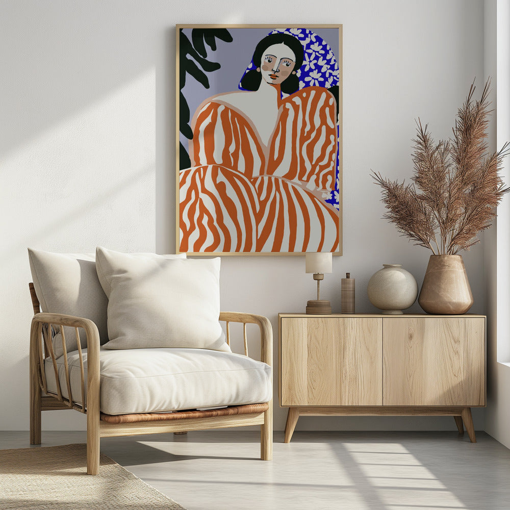 Zebra-Eleganz | Poster