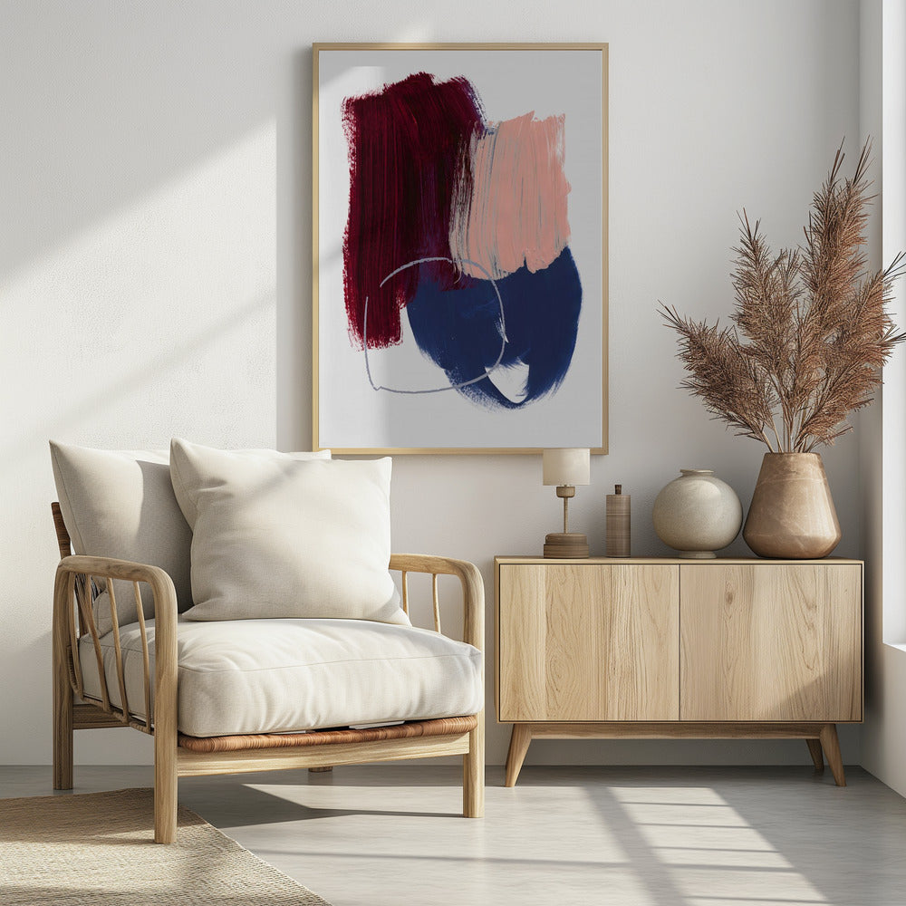 Abstrakte Pinselstriche 10x 300dpi | Poster