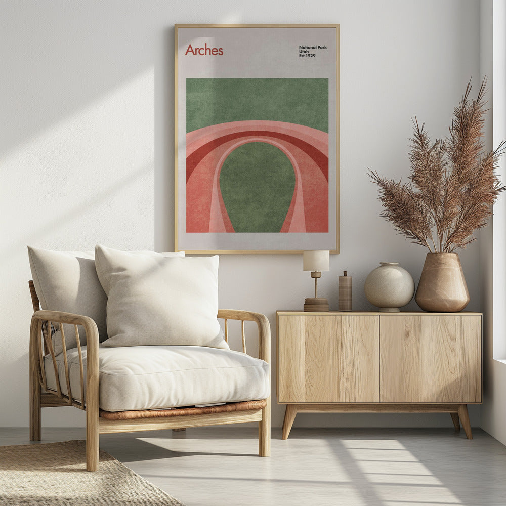 Abstrakte Bögen | Poster