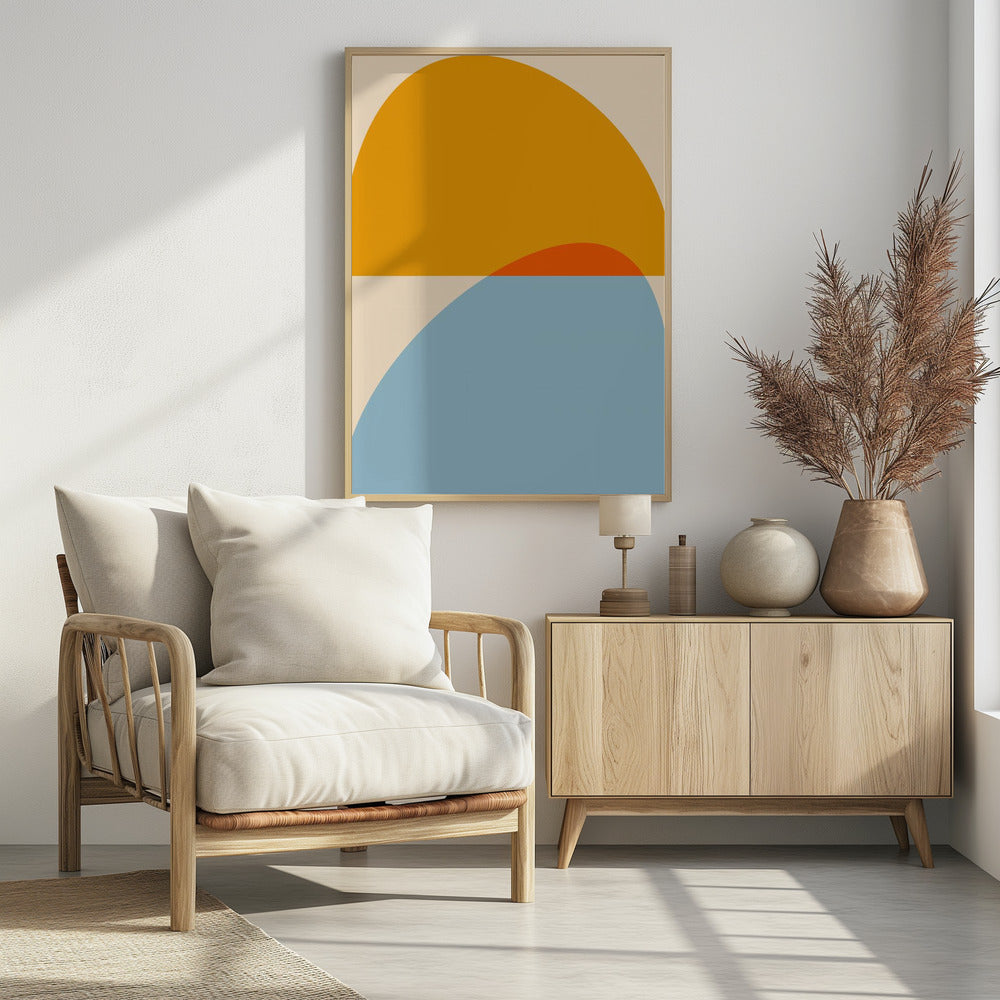 Mid Century Pastel 18 | Poster