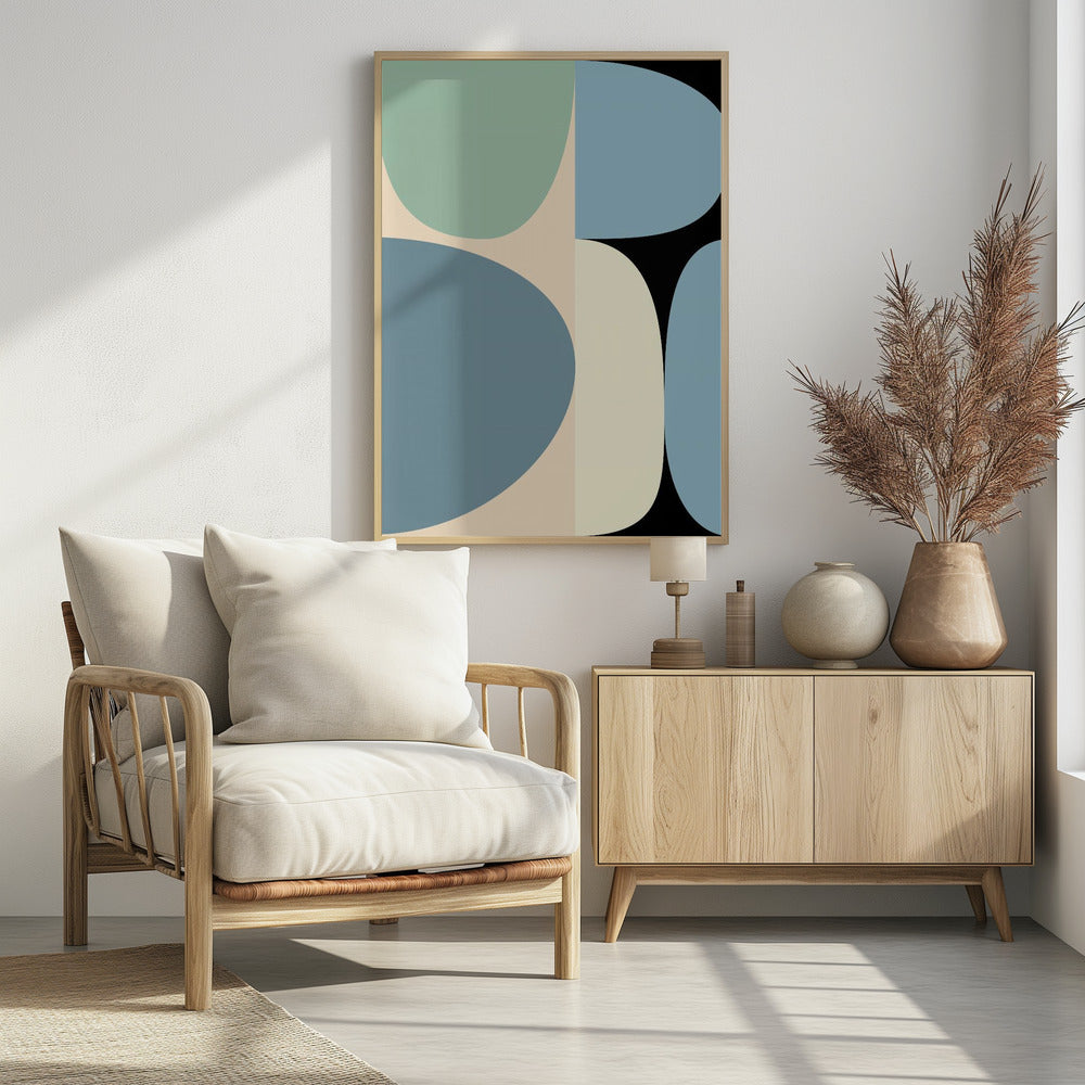 Mid Century Pastel 17 | Poster