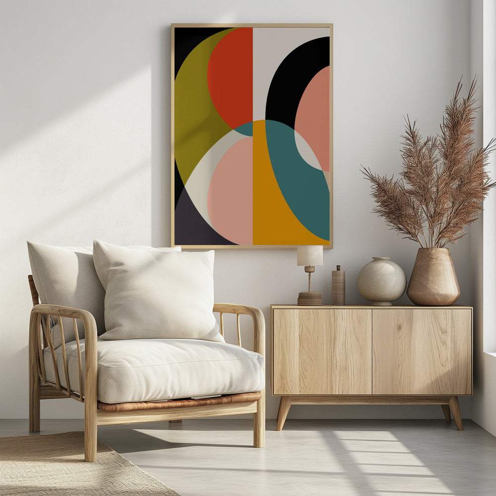Mid Century Pastel 11 | Poster