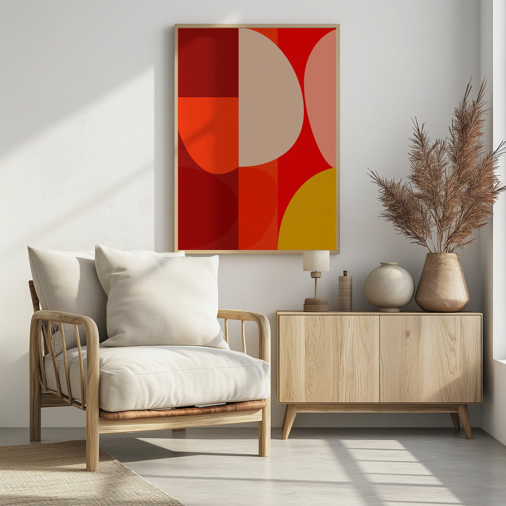 Mid Century Pastel 10 | Poster