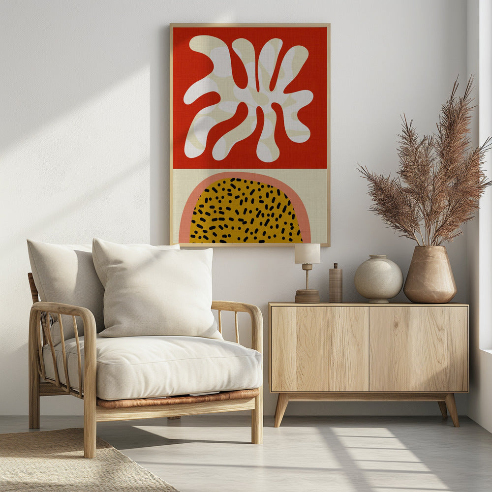 Mid Century Cut Outs | Poster