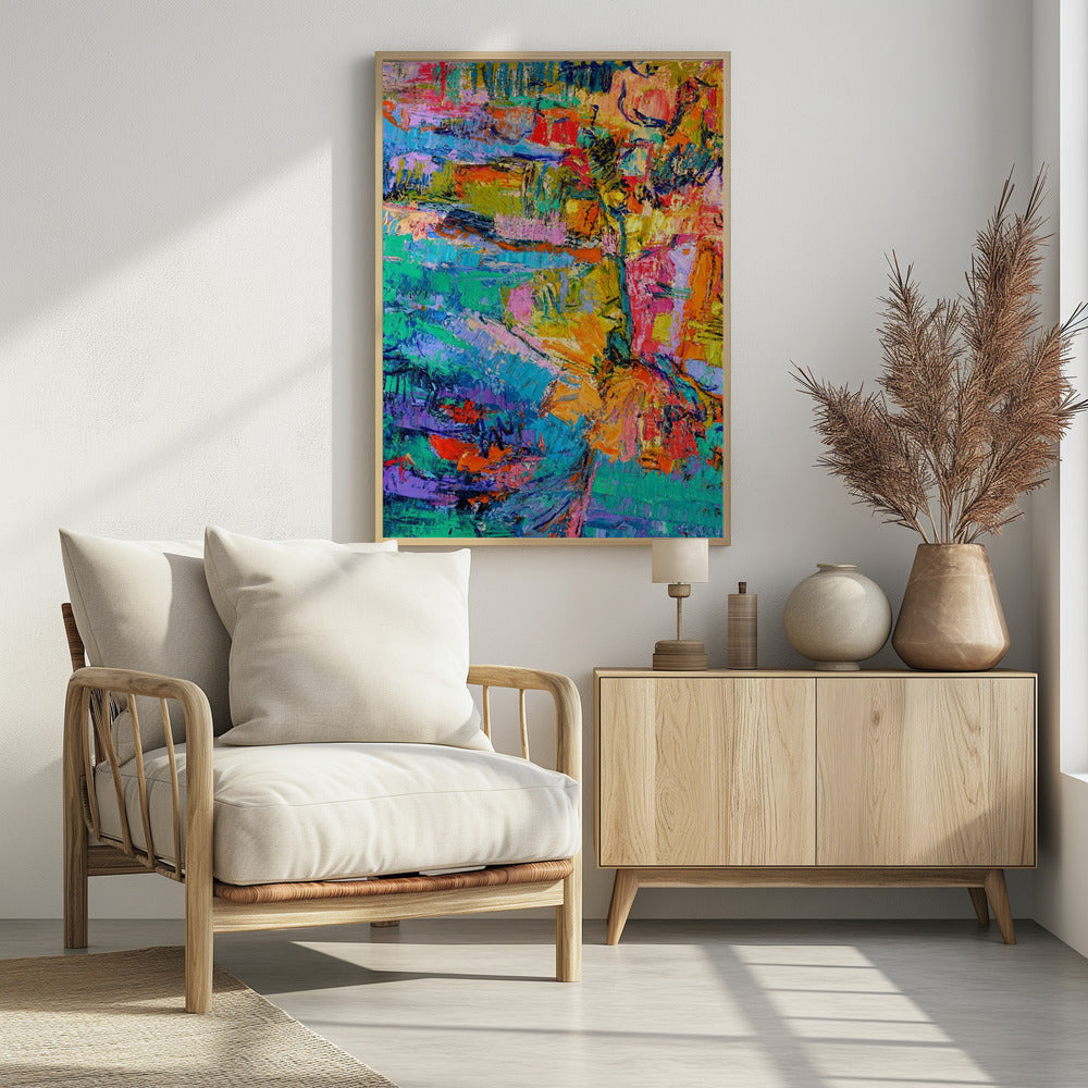 Abstrakte Farbpalette | Poster