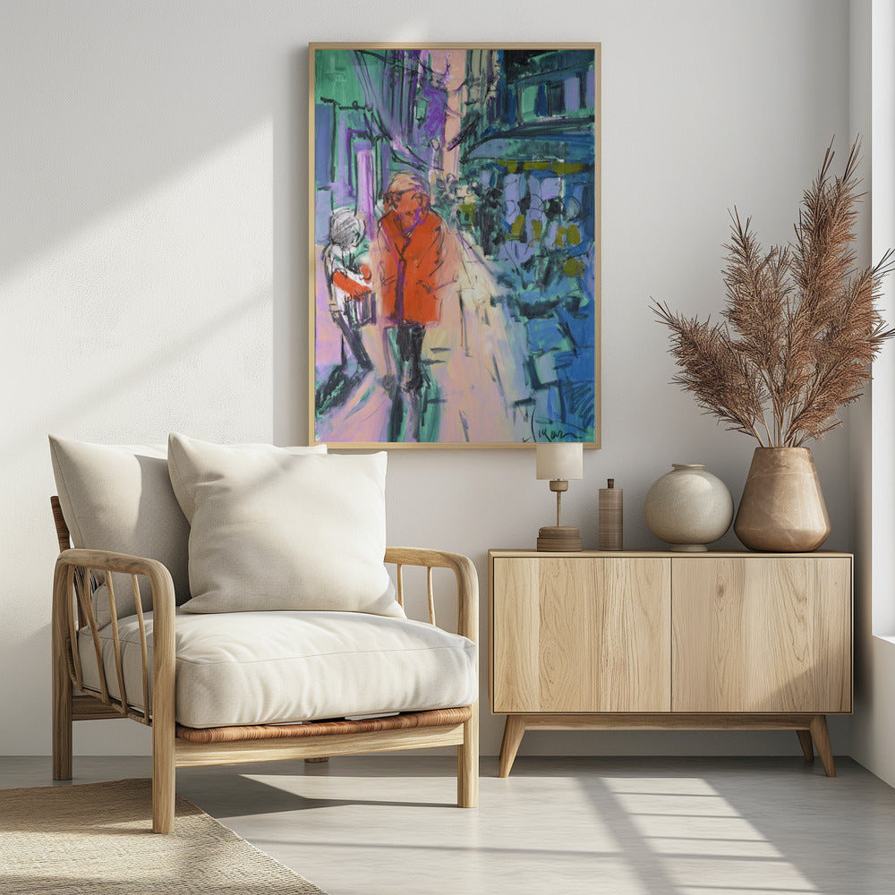 Vivid Street Stroll | Poster