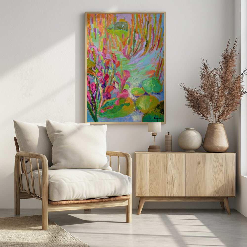 Vibrant Garden Dreams | Poster