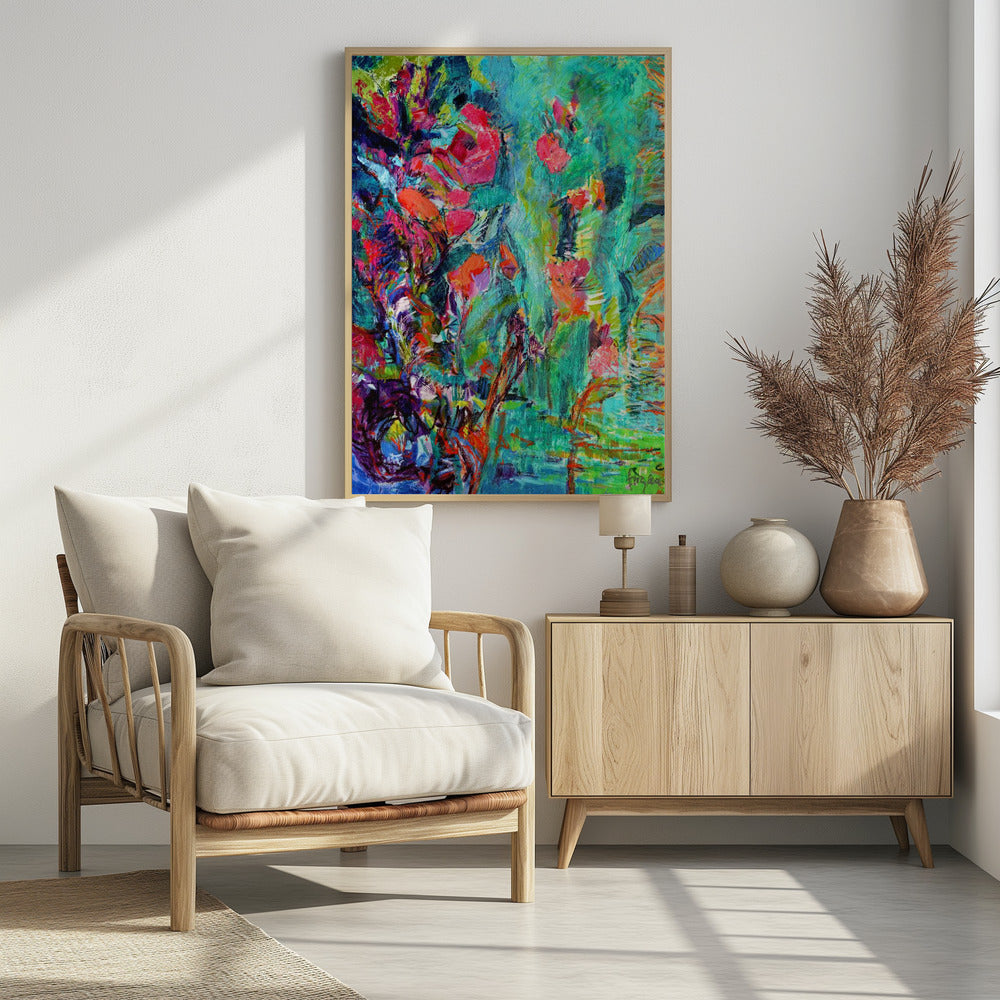 Vivid Colors And Delicate Petals | Poster