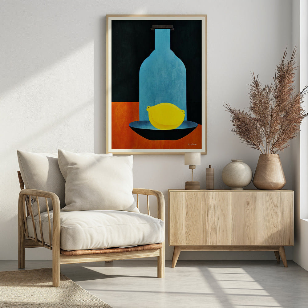 Bottle With (lonesome) Lemon : Skinny Bitch | Poster