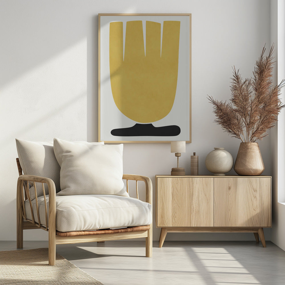 Gelbe Tulpenblume | Poster