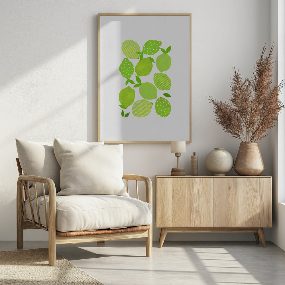 Limettenmenge | Poster