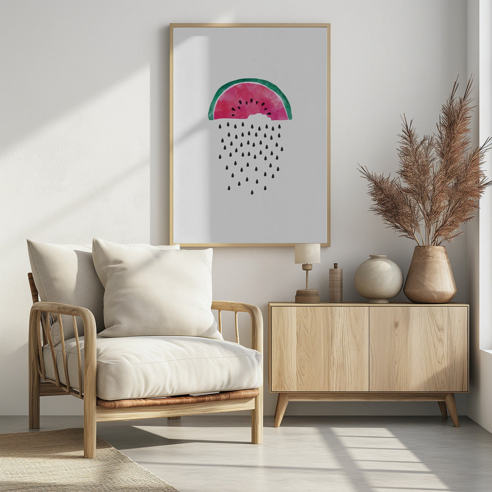 Wassermelonenregen | Poster